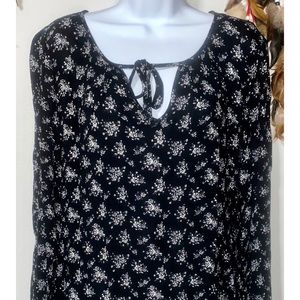 3/$15 Black Fit & Flare Dress